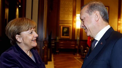 C­u­m­h­u­r­b­a­ş­k­a­n­ı­ ­E­r­d­o­ğ­a­n­ ­M­e­r­k­e­l­­l­e­ ­G­ö­r­ü­ş­t­ü­